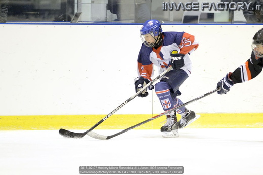 2015-02-07 Hockey Milano Rossoblu U14-Aosta 1907 Andrea Fornasetti